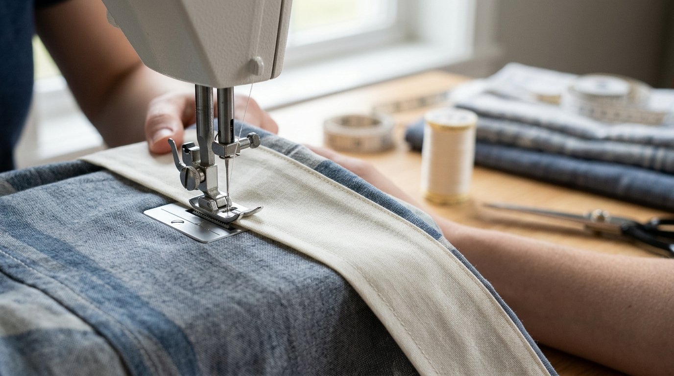 Sharp Seamed Edge With Understitching: A Clean Finish Technique Guide - Image 1