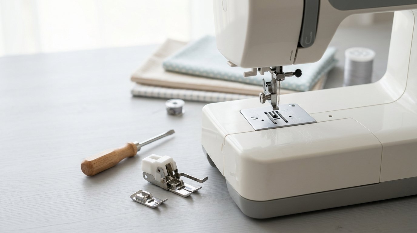 Using an Open Toe Walking Foot for Garment Sewing: Setup and Techniques - Image 1