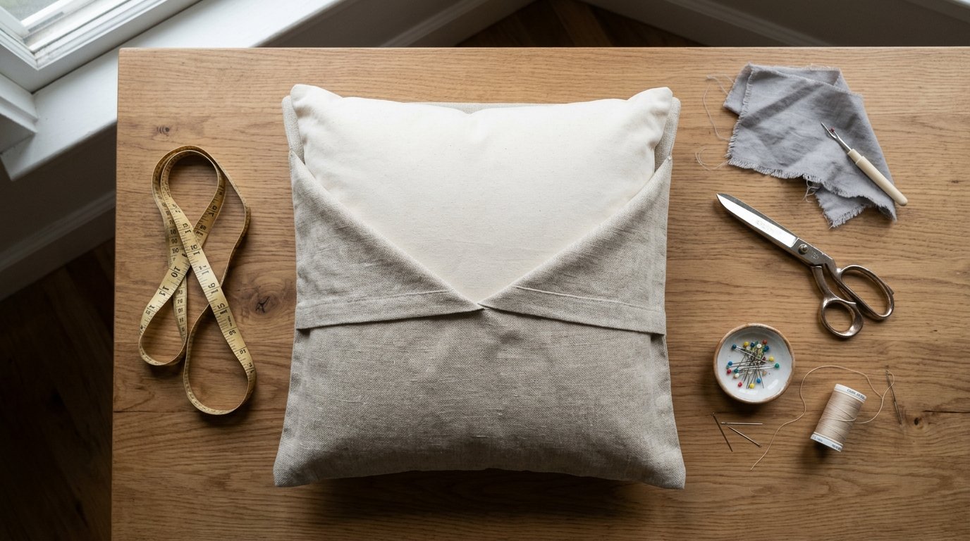 How to Make an Accent Pillow Cover: Easy Sewing Tutorial - Image 1
