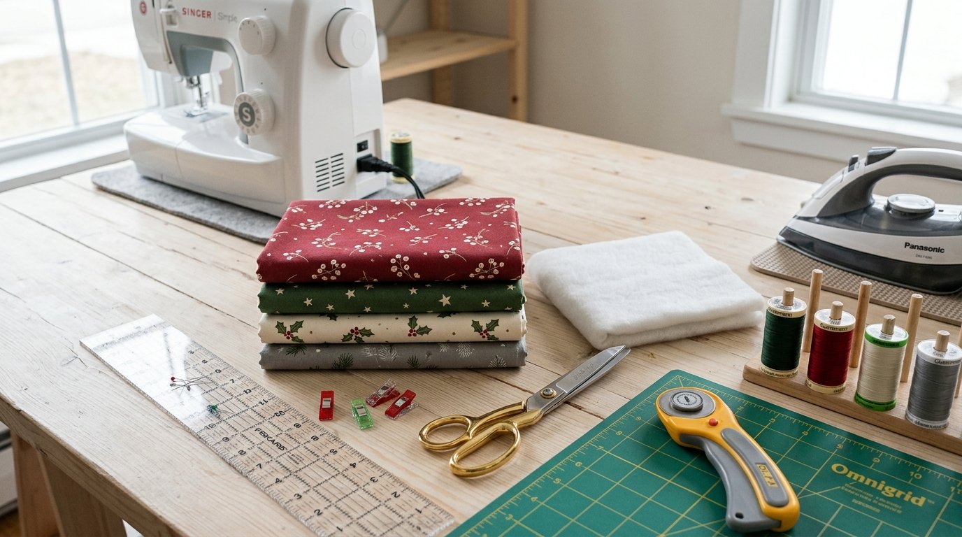 Make Your Own Holiday Coasters: Easy Fabric Project Tutorial - Image 2