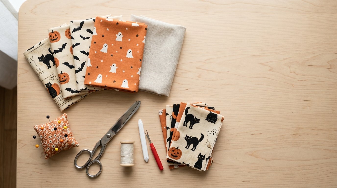 DIY Halloween Goodie Bag Tutorial for a Simple Sewn Treat Bag - Image 1