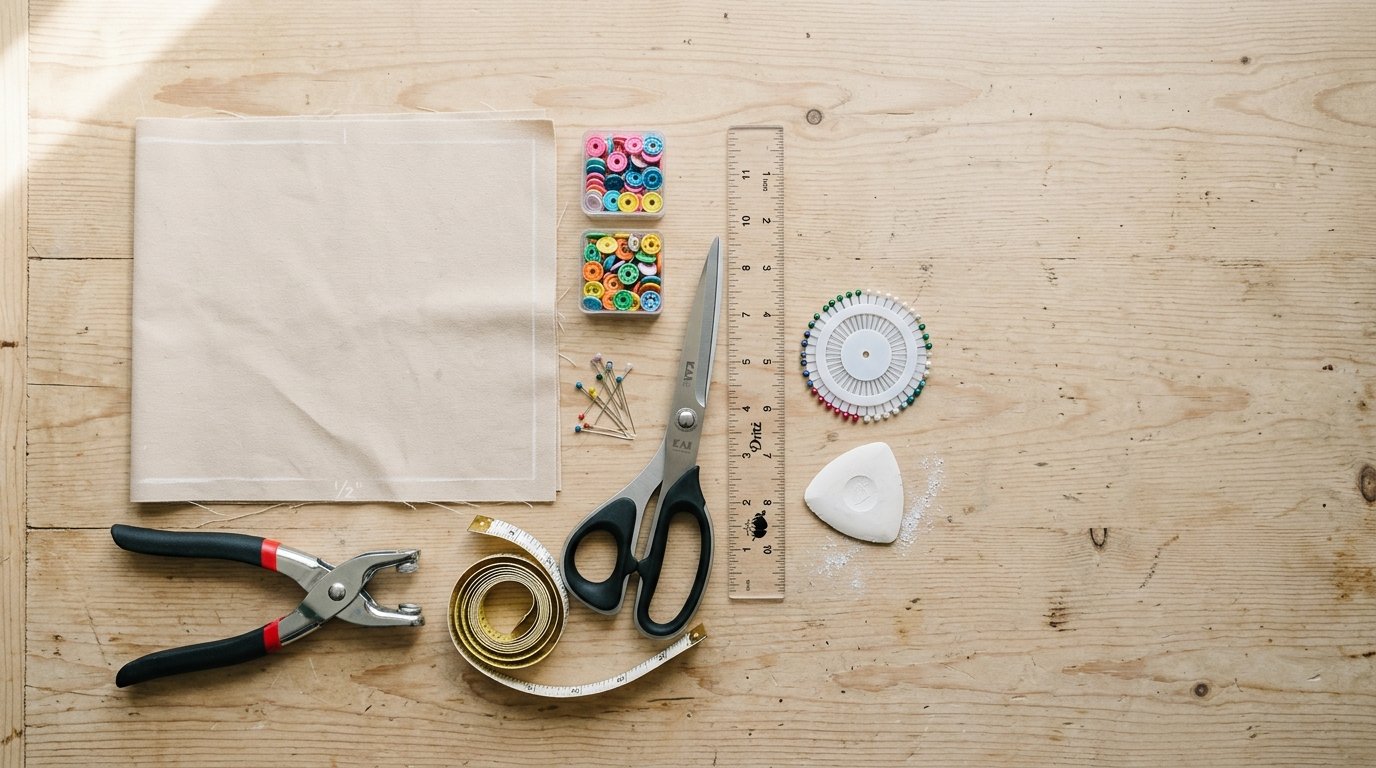 How to Use Fun Colorful Plastic Snaps: Foldable Grocery Bag Tutorial - Image 1
