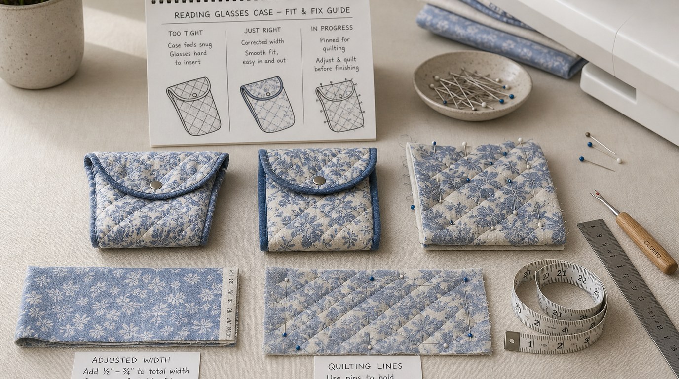 Sew a Quilted Reading Glasses Case: Easy Step-by-Step Tutorial - Image 2
