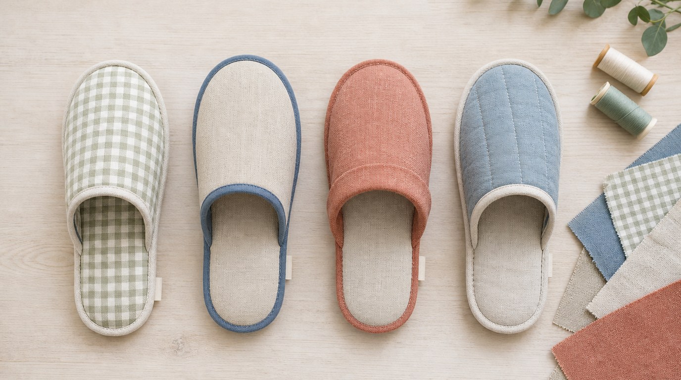 Slippers in an Hour: Beginner Sewing Tutorial for Fabric Slip-Ons - Image 2