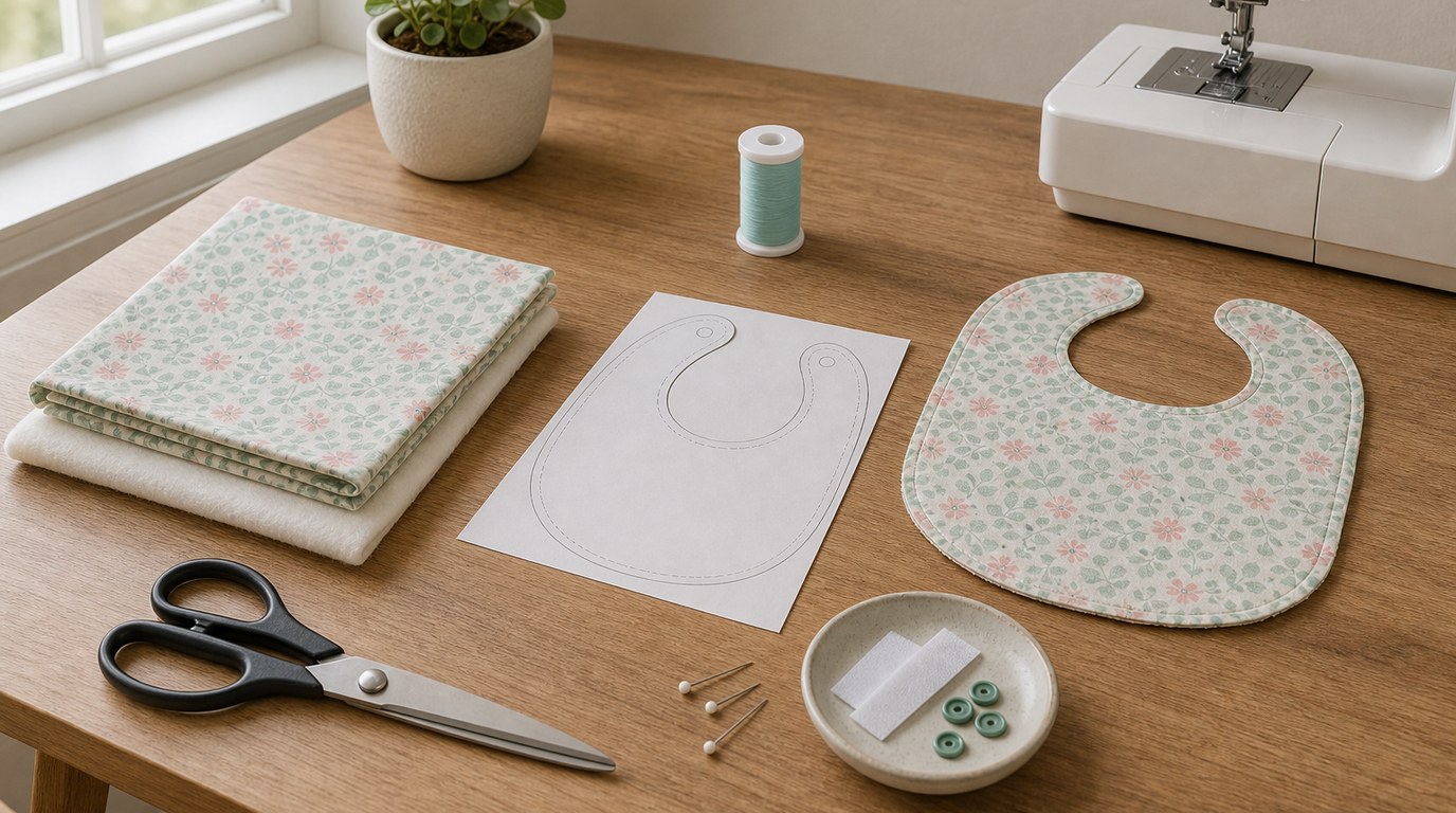 Baby Bib in Under 30 Min: Easy Sewing Tutorial - Image 2