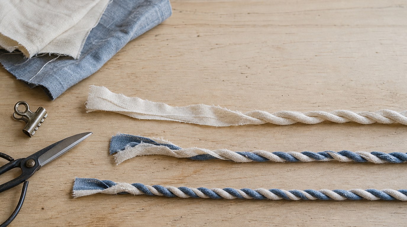 Make Fabric Twine: Easy Step-by-Step Craft Tutorial - Image 1