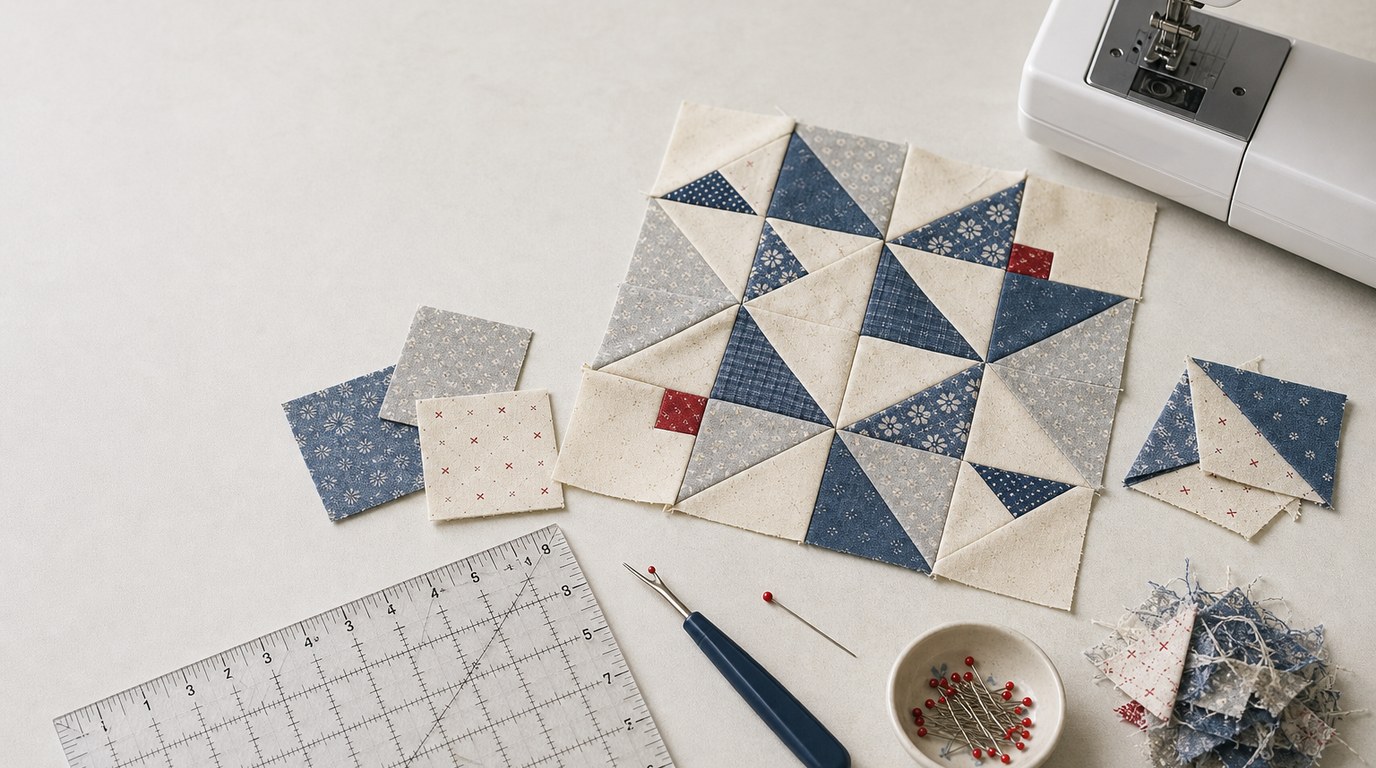 How to Make a Crossroads to Jericho Block: Step-by-Step Quilt Tutorial - Image 2