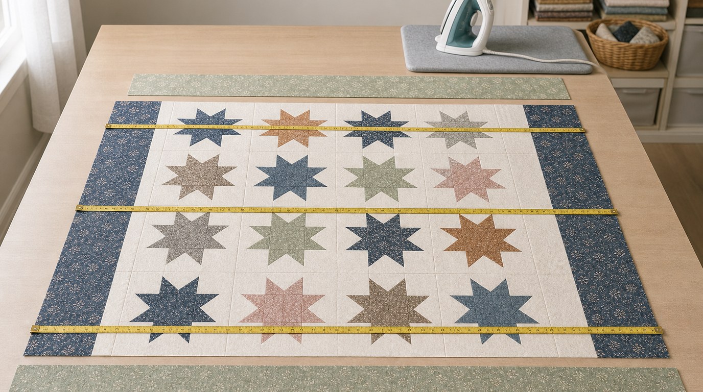 Beginning Quilting: Adding Borders to a Quilt Top Step by Step - Image 2