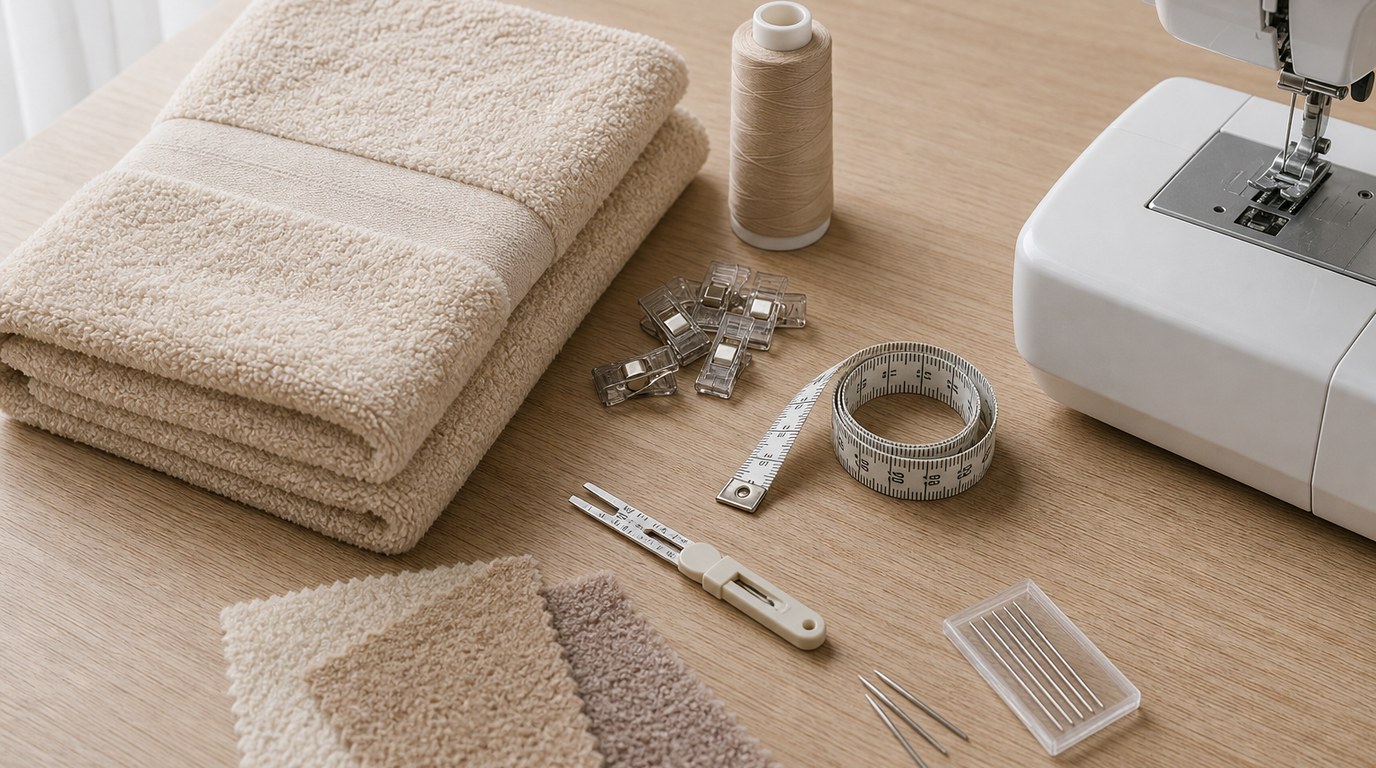 Spa Towel Wrap: Easy Sewing Tutorial for Bath Accessories - Image 1
