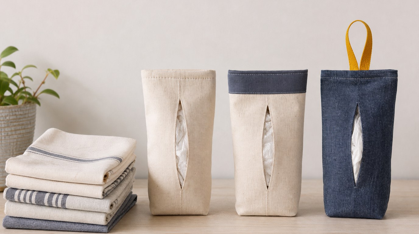 Easy to Sew Plastic Bag Dispenser: Beginner-Friendly Sewing Tutorial - Image 2